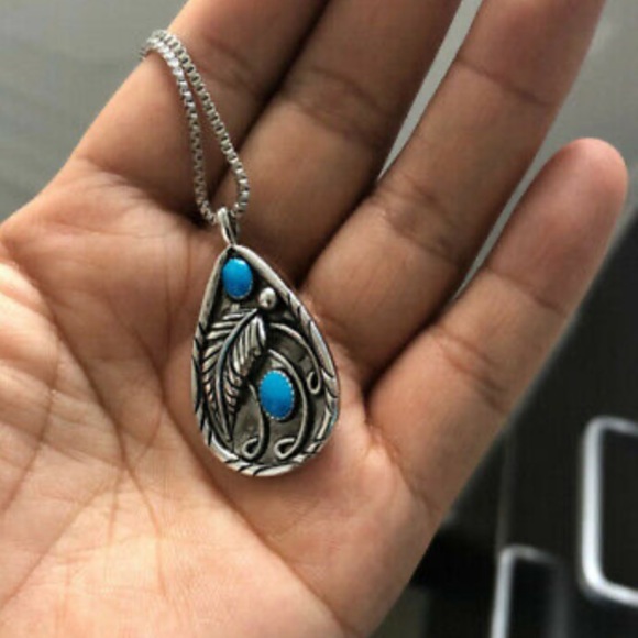 New Sterling silver boho necklace - Picture 3 of 5